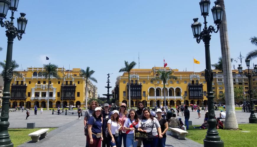 Foreign Languages faculty and students visit Lima, Peru.