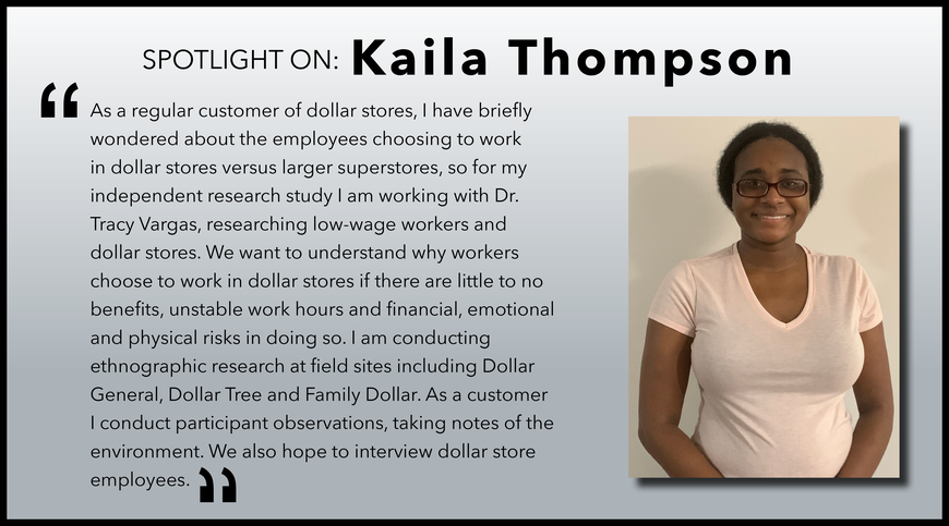 REACH Spotlight Kaila Thompson - Mellon Fellow