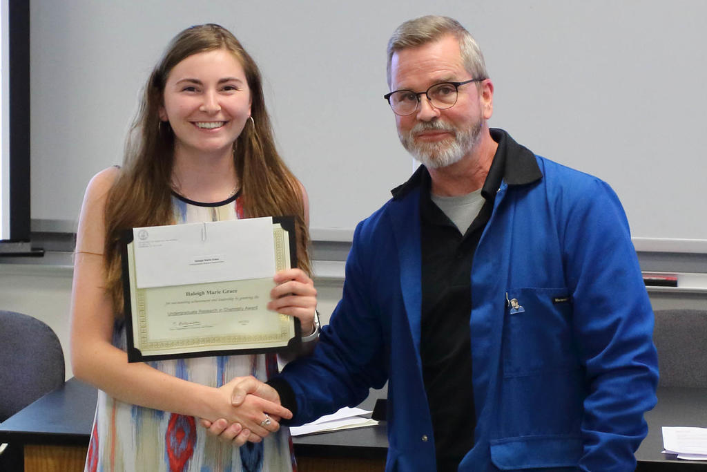 Haleigh Grace - Undergraduate Research Award in Chemistry