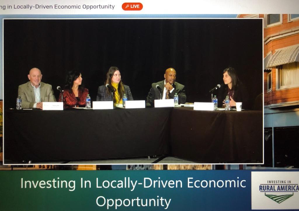 Tom Hall was among the panelists at the Federal Reserve Bank of Richmond’s Investing in Rural America Conference.