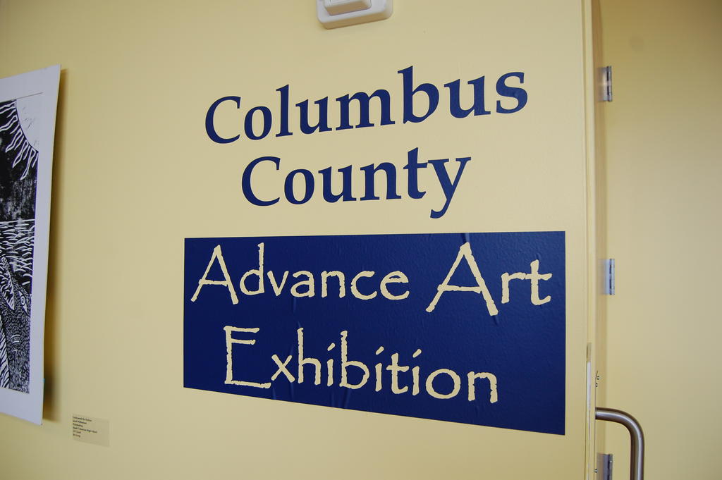 Columbus County Advance Art Exhibition