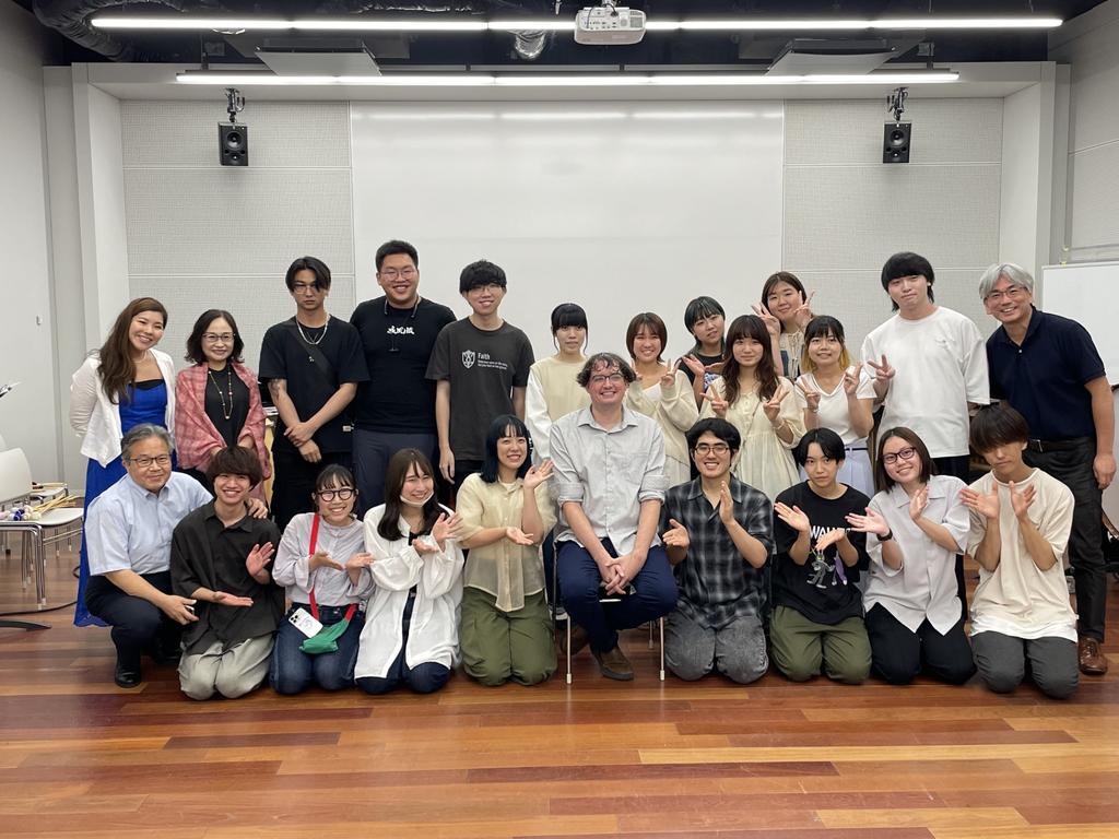 Dr. Joseph Van Hassel led a percussion masterclass and recital performance at the Senzoku Gakuen College of Music in Kawasaki, Japan this summer