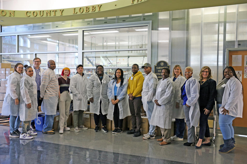 Inaugural cohort for the Accelerate NC – Life Sciences Manufacturing bioprocessing training program