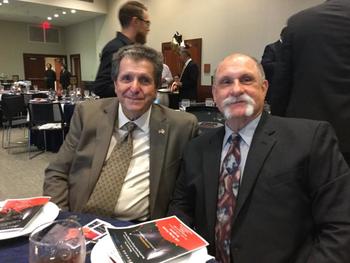 Dr. Paparozzi and Retired Senior Parole Officer Bryan Dorland