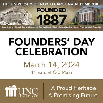 Founders' Day Celebration is March 14