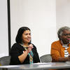 Katie Franklin, Sonya Stephenson-Ndiaye and Daisy Wooten were among the speakers at the 19th annual Southeast Native Studies Conference held March 21-22, 2024 at UNC Pembroke.
