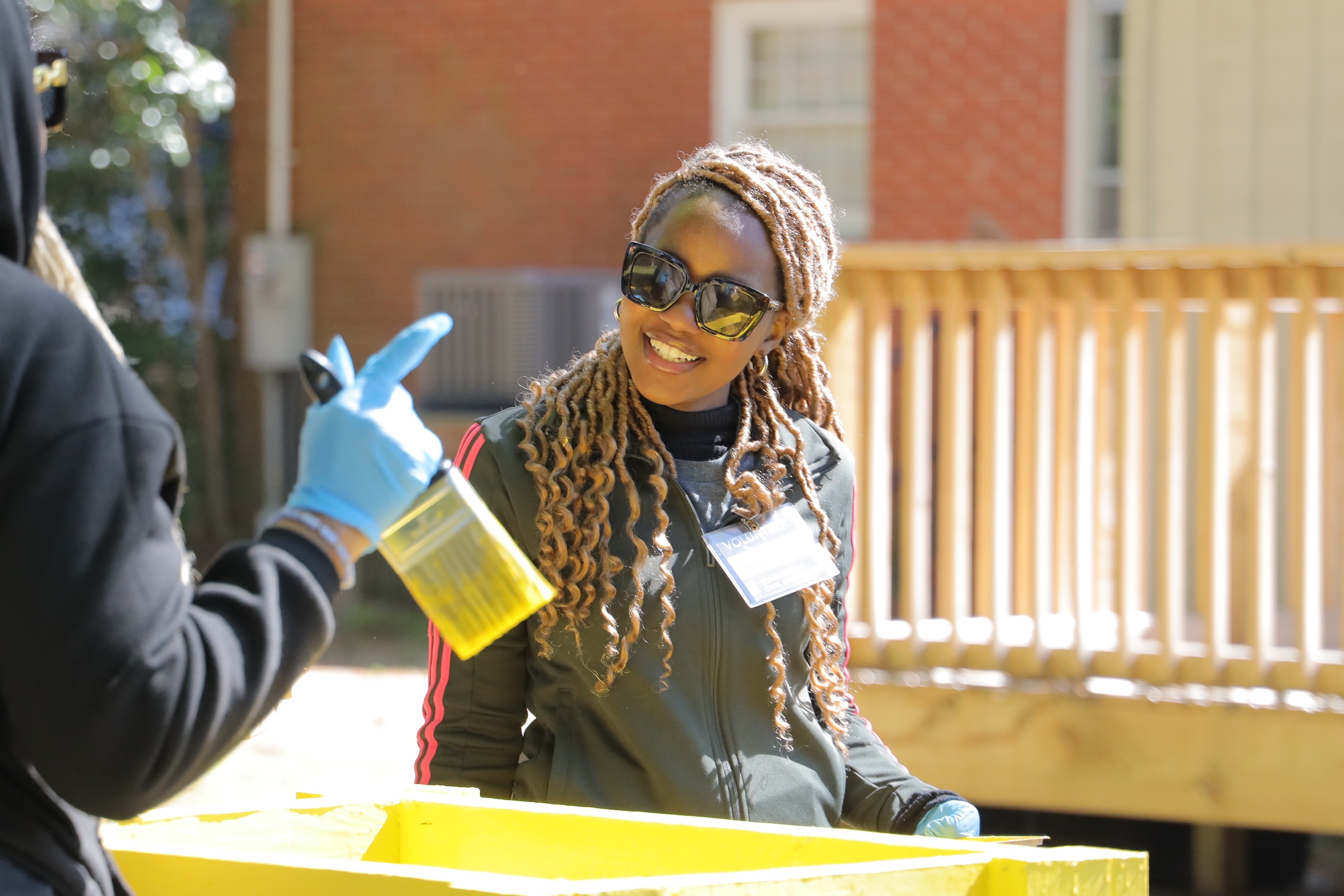 Community Action Day UNCP student