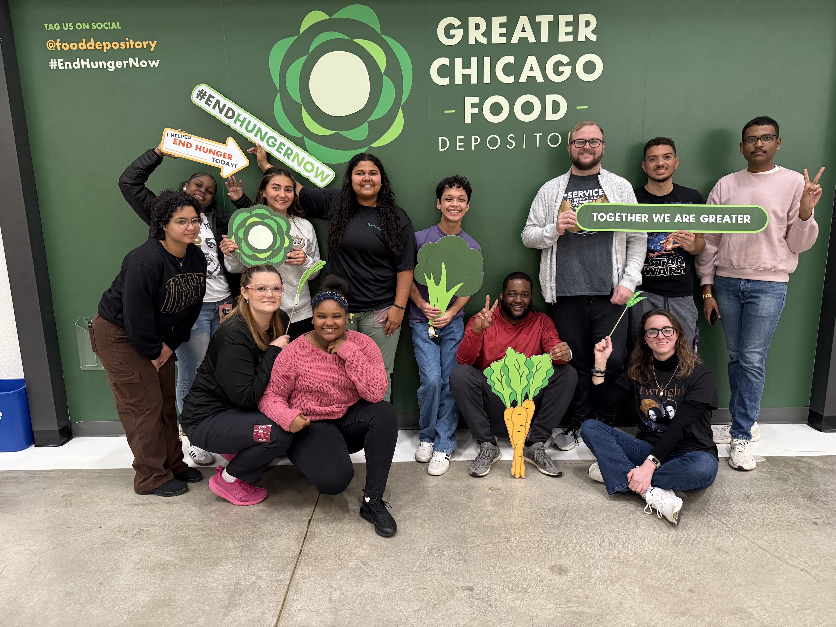 Students Nate Carter, Destiny Locklear, Ven Chavan, Bryan Ramirez-Jackson, Charnese Thompson, Galilea Ruiz-Villagomez, Laila Watson, Tori Belle and Beibhinn Redecker