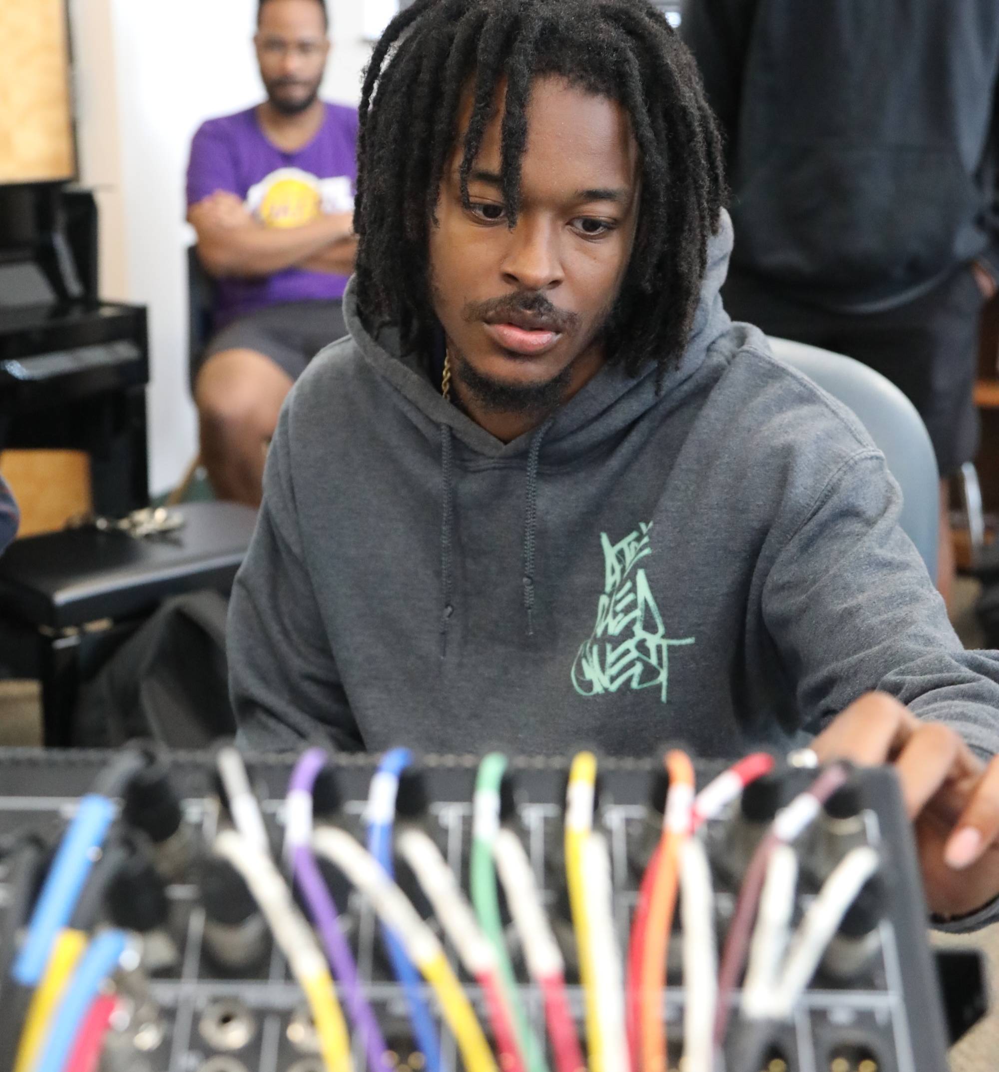 Garrison Gerals Music Industry class UNC Pembroke