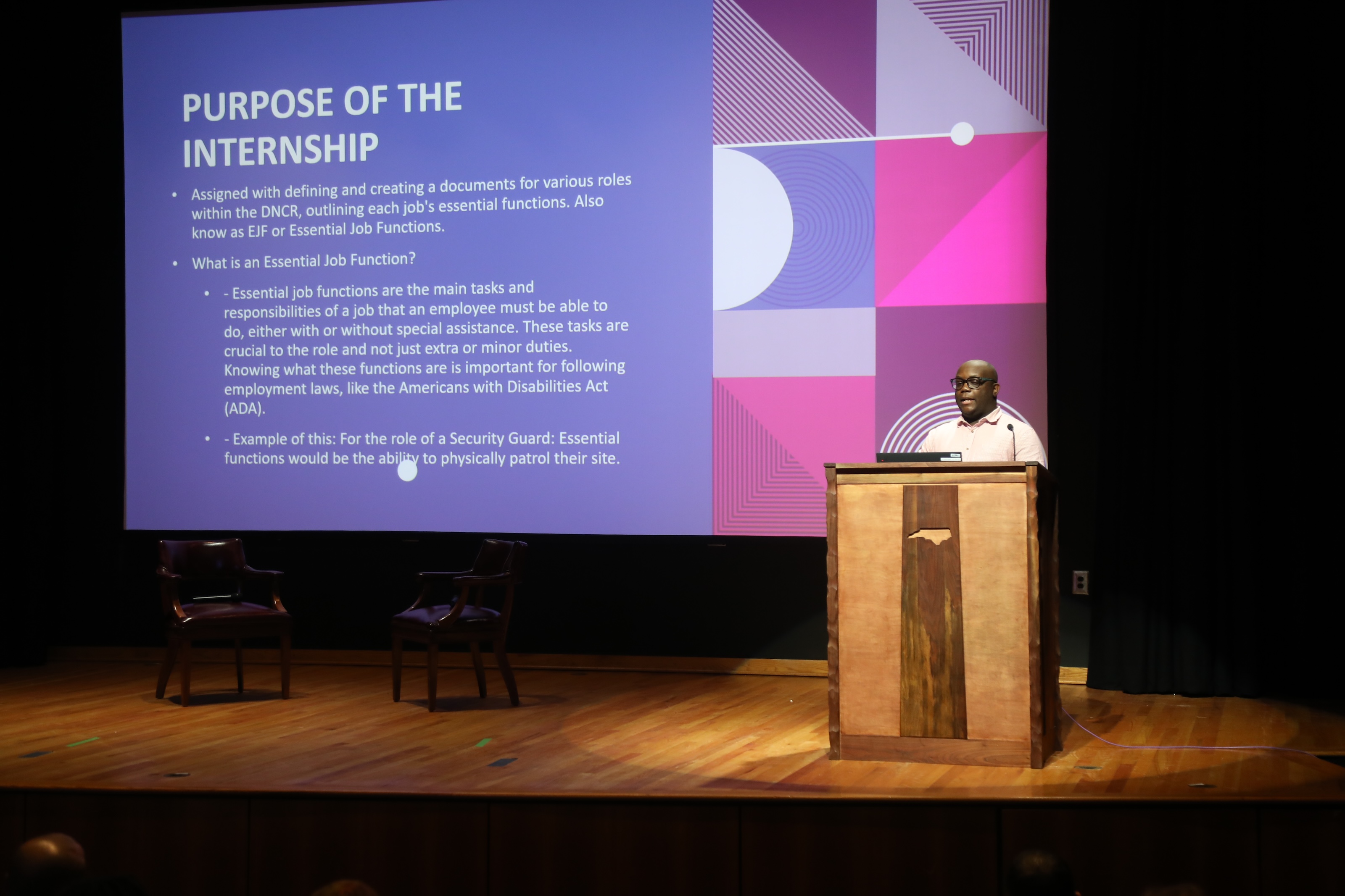 Giovanni Atkins Internship UNC Pembroke