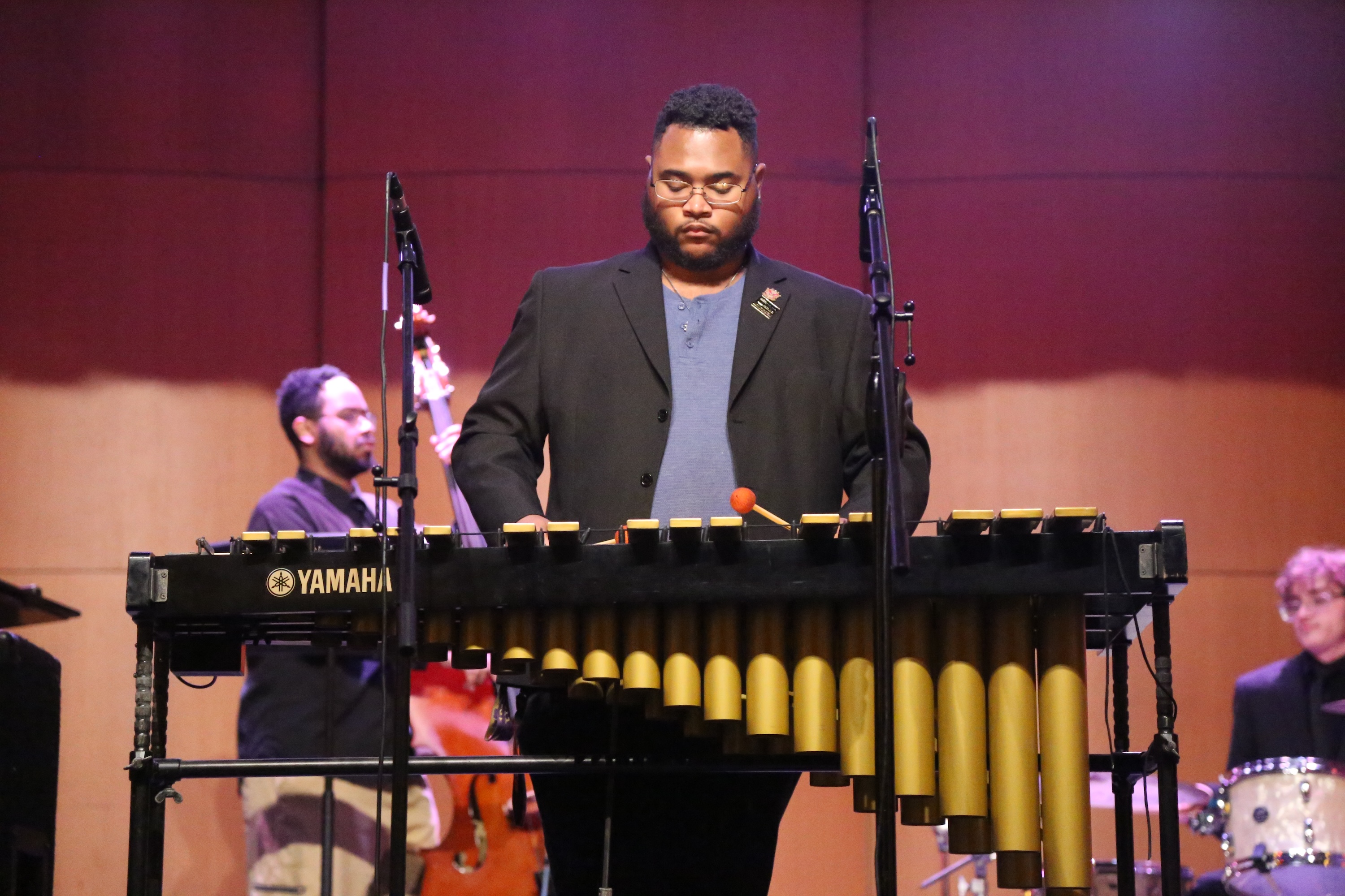 Jazz student on Yamaha UNC Pembroke
