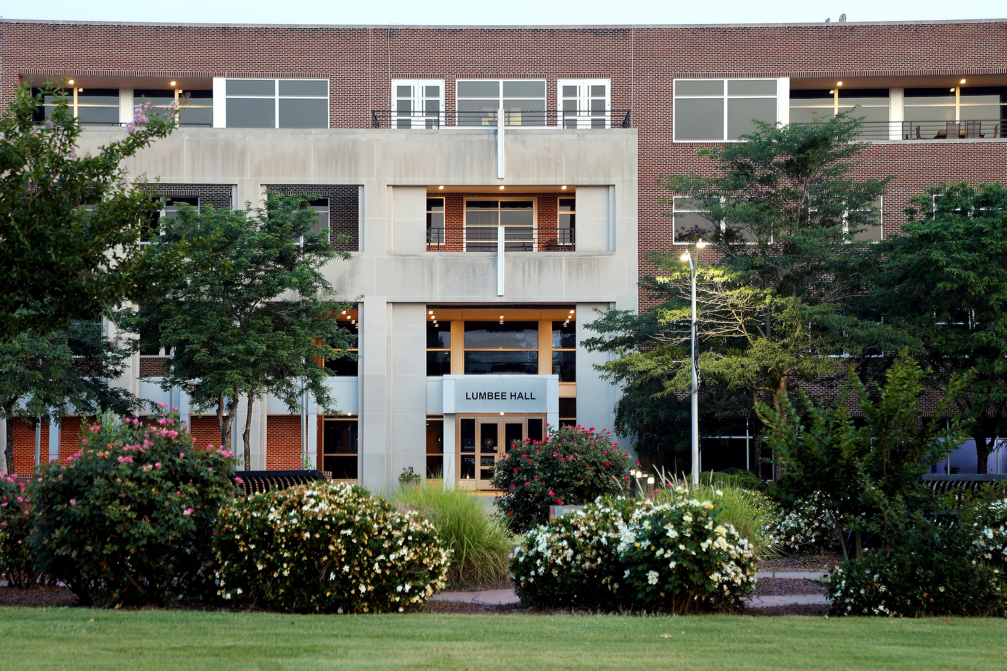 Front of Lumbee Hall