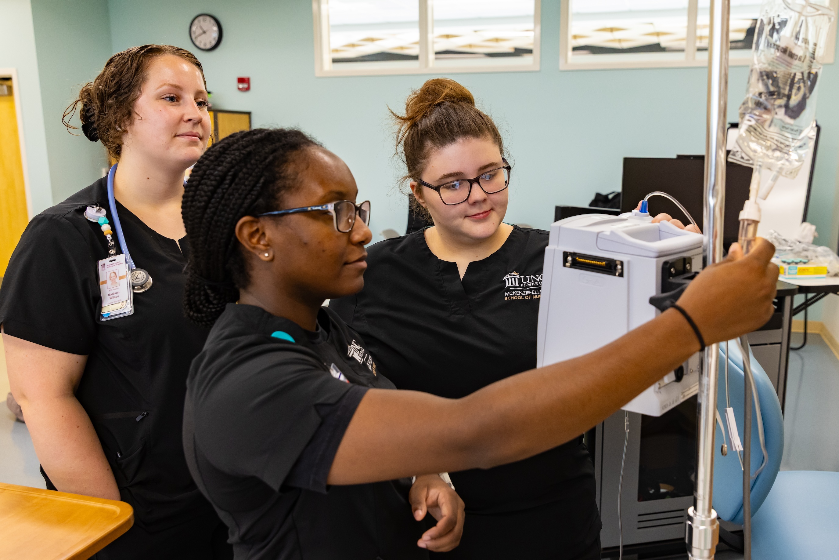 UNC Pembroke Nursing Students