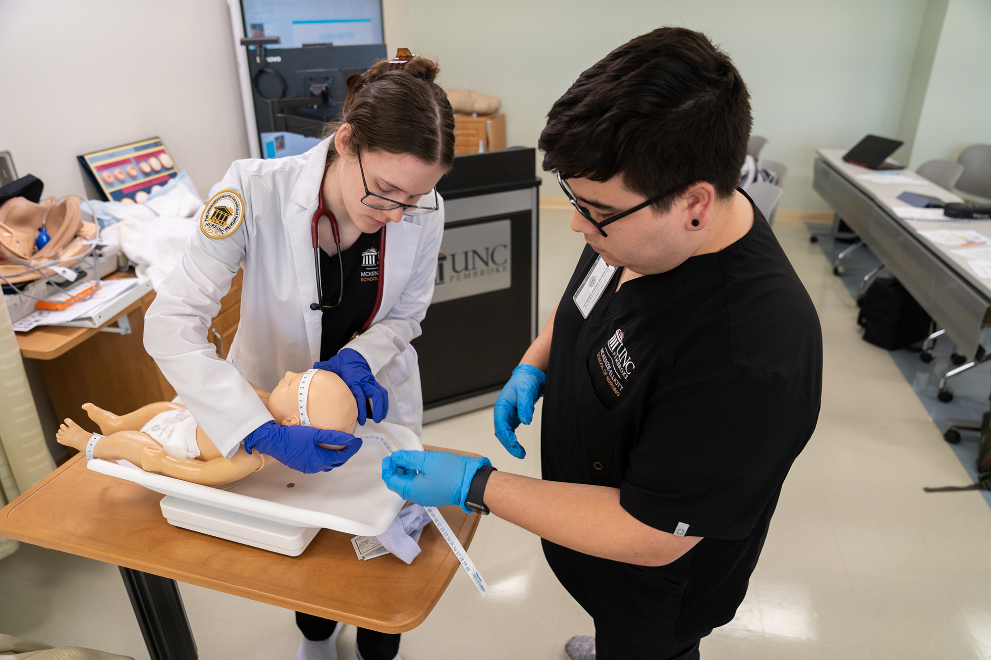 nursing simulation lab UNCP