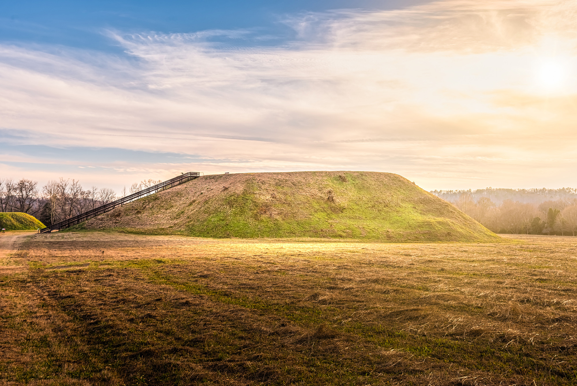 Etowah Indian Mound Historic Site in Georgia