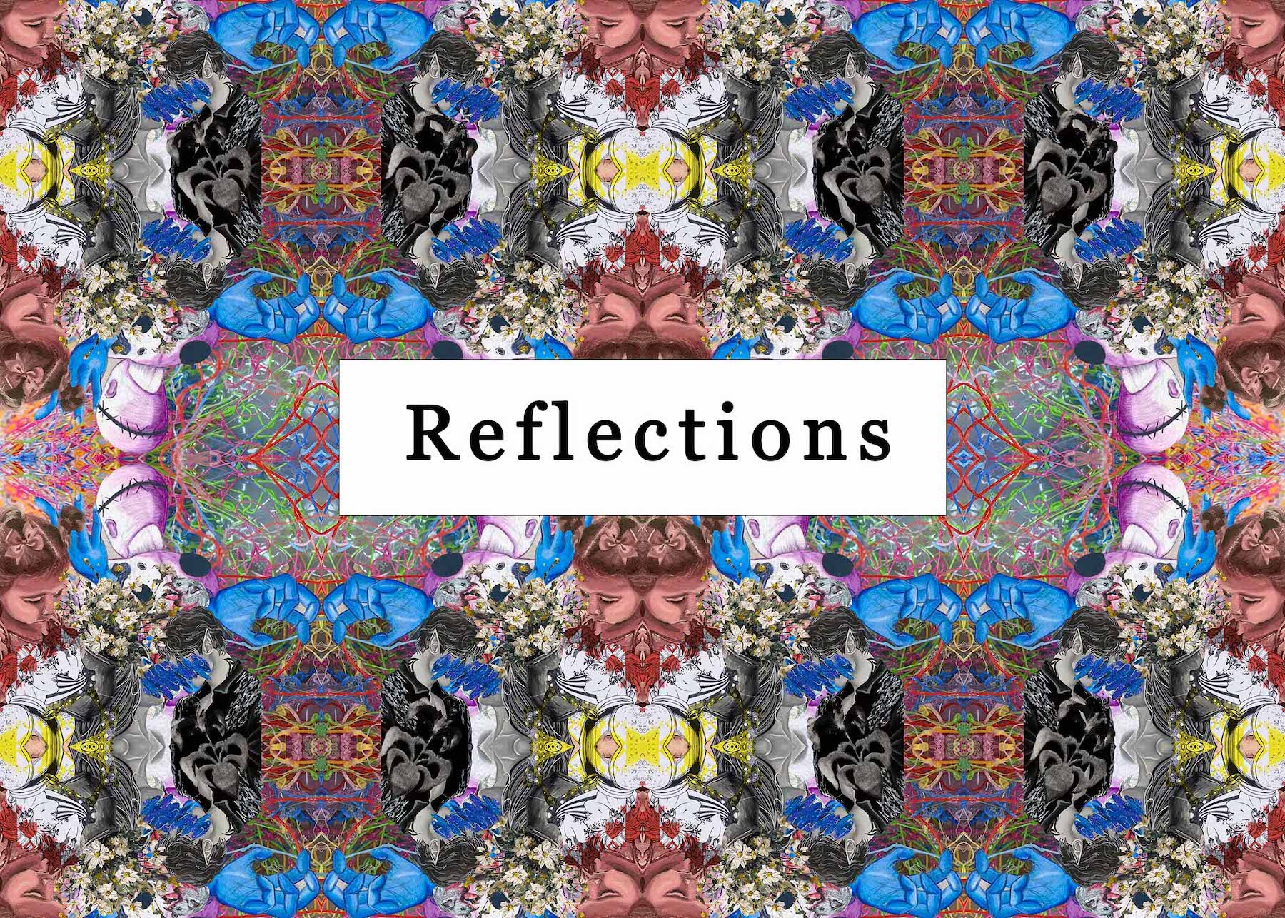 Fractal art with the word 