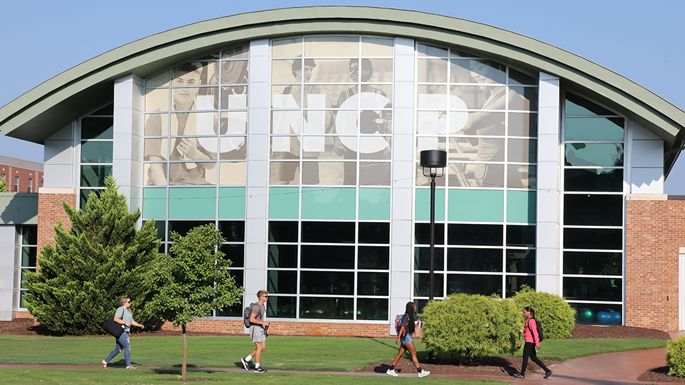 Jones Athletic Center on the campus of UNCP