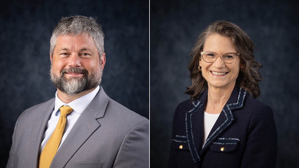 Dr. Jess Boersma and Dr. Diane Prusank