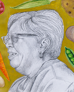 Syliva Maynor self-portrait