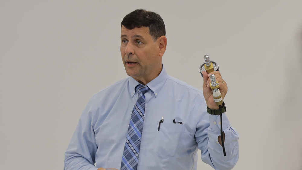 Dr. Jose Rafols teaching