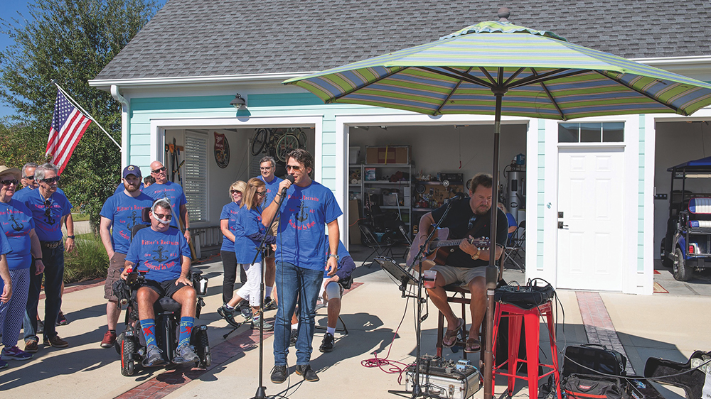 Dr. Tim Ritter at a Walk to Defeat ALS