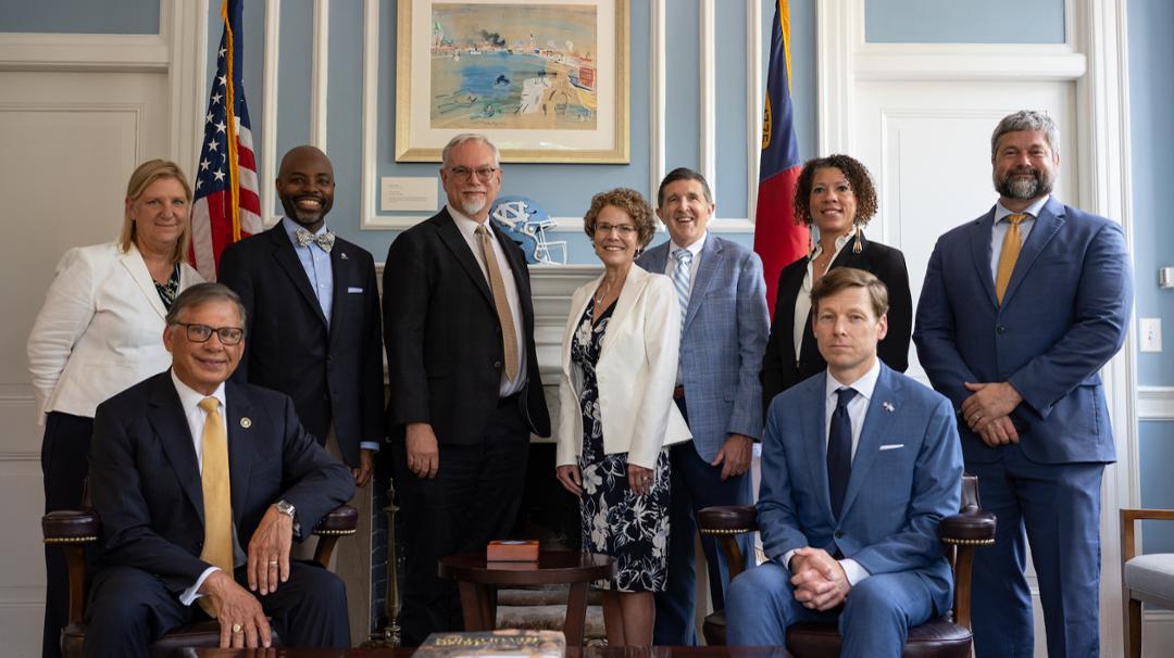 Leaders from UNCP and UNC Adams School of Dentistry launched an Early Assurance Admission initiative on May 15, 2025