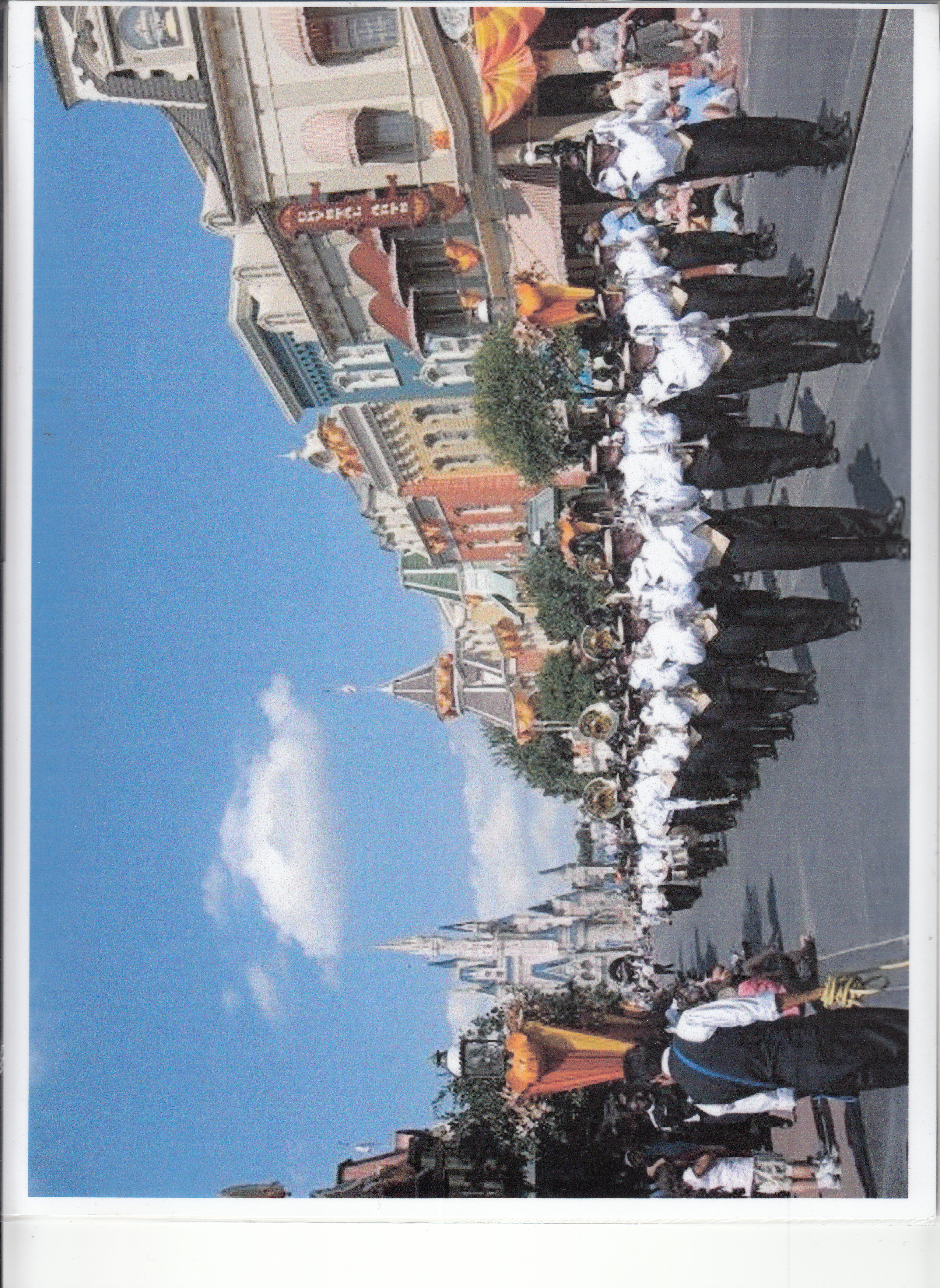 Disney World marching band