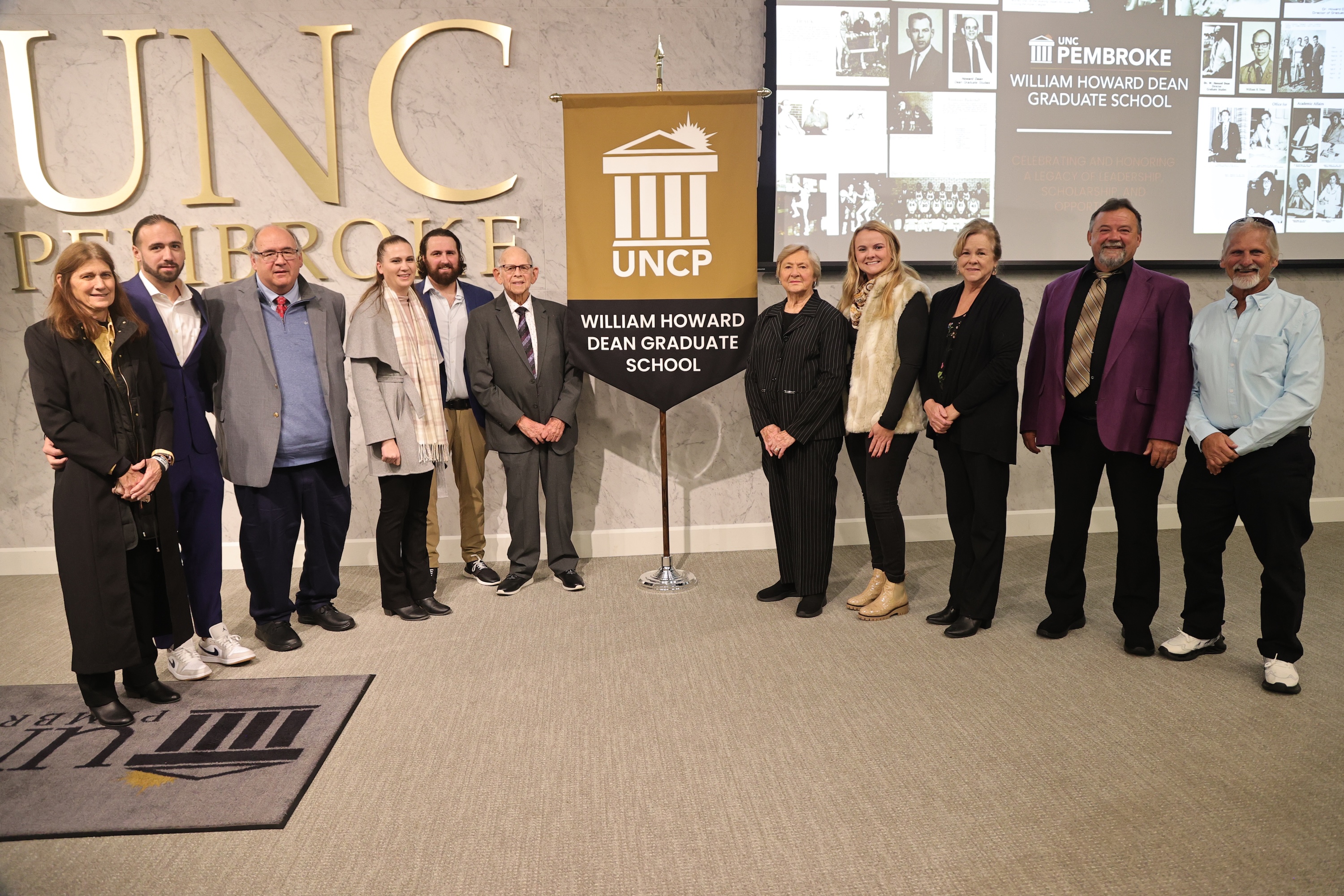 Dr. Howard Dean and wife, Sylvia, and family