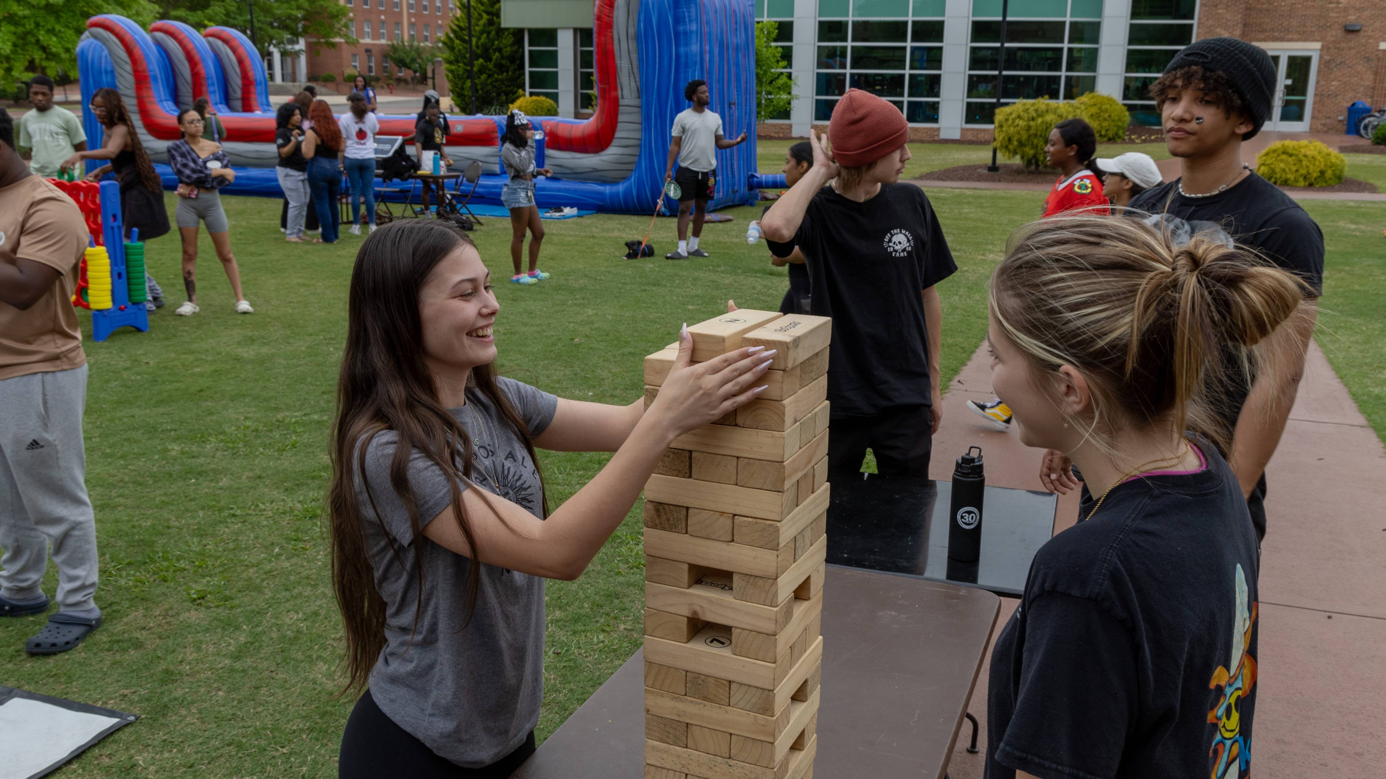 Students at PAC Field Day