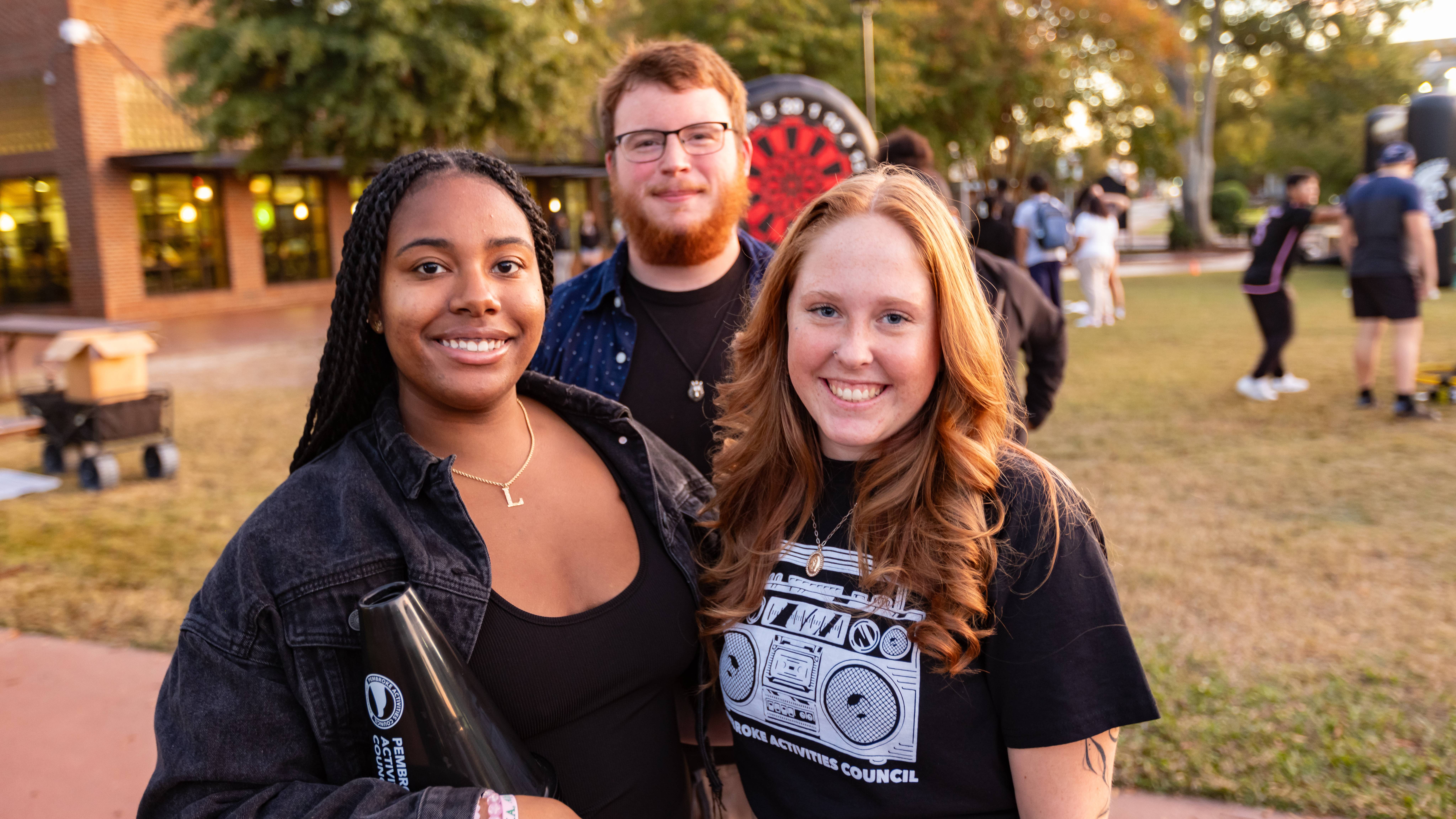 Students at the PAC Homecoming Pep Rally
