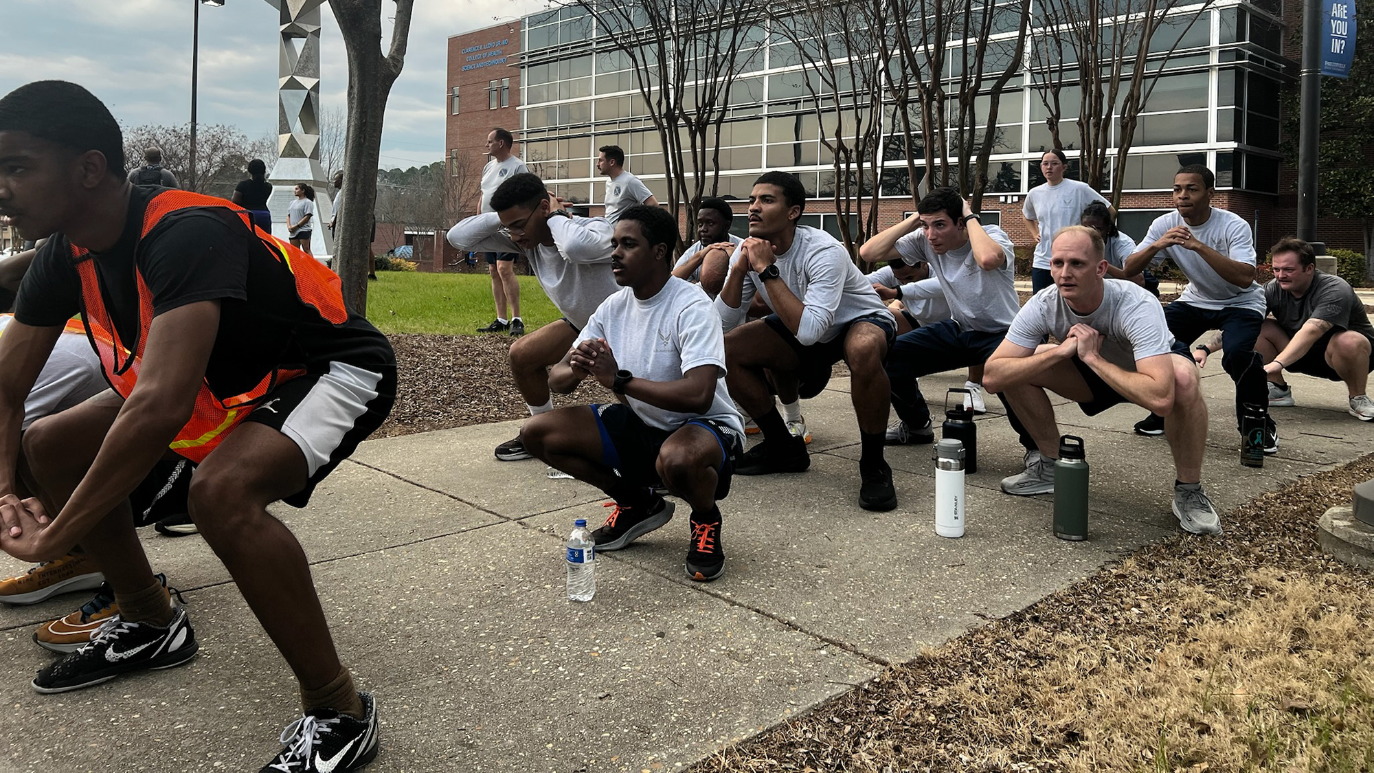 UNCP ROTC Air Force Students