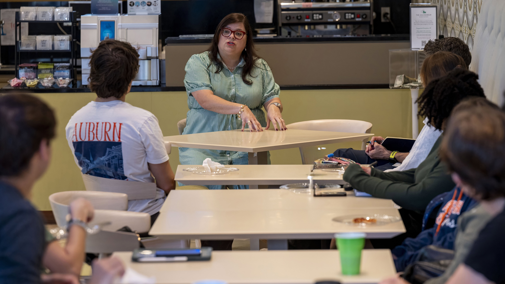 Nanci Strickland Chavis teaching class