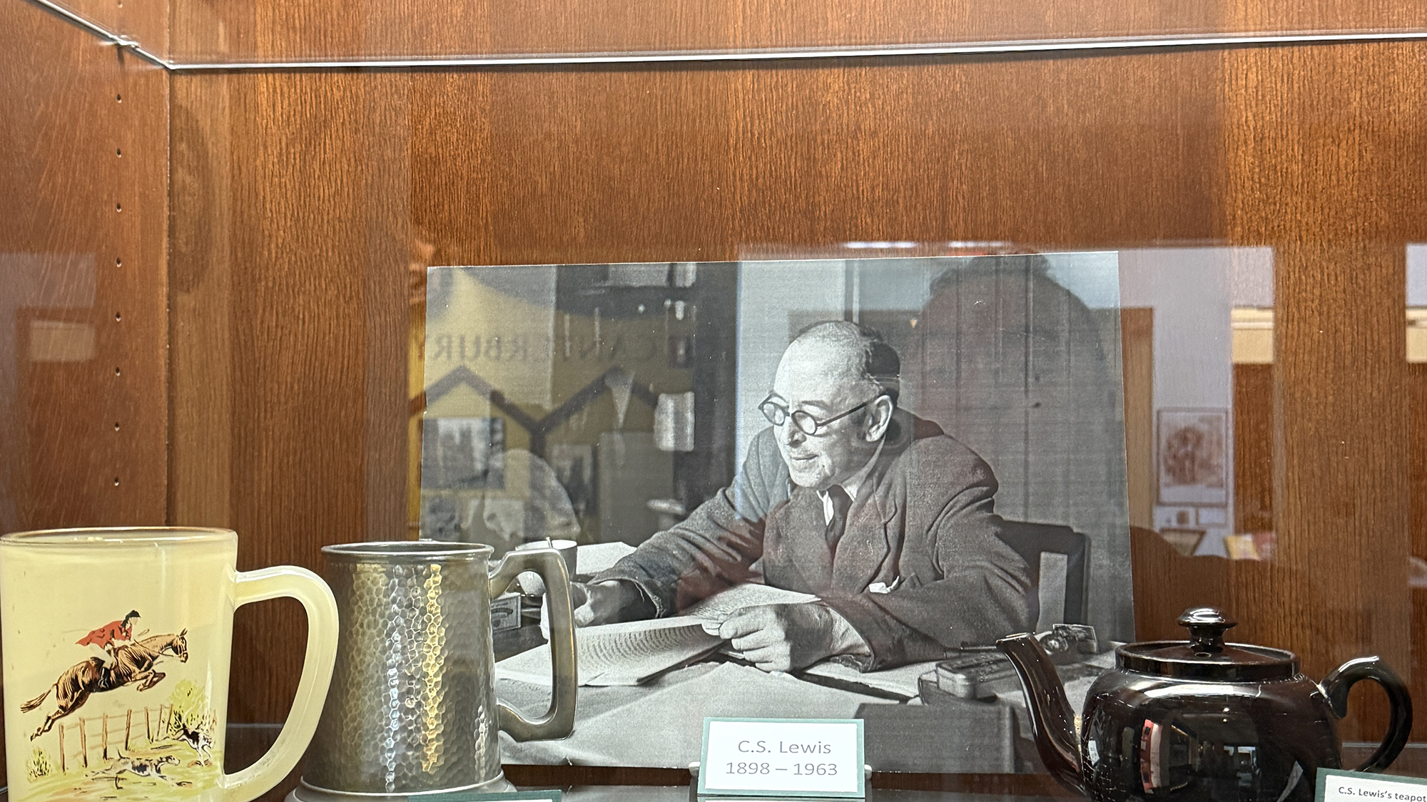 C.S. Lewis exhibit at the Marion E. Wade Center at Wheaton College
