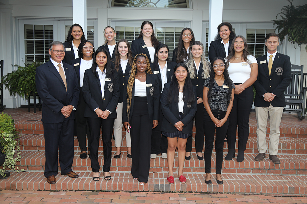 Chancellor Cummings and the current Chancellor Ambassadors