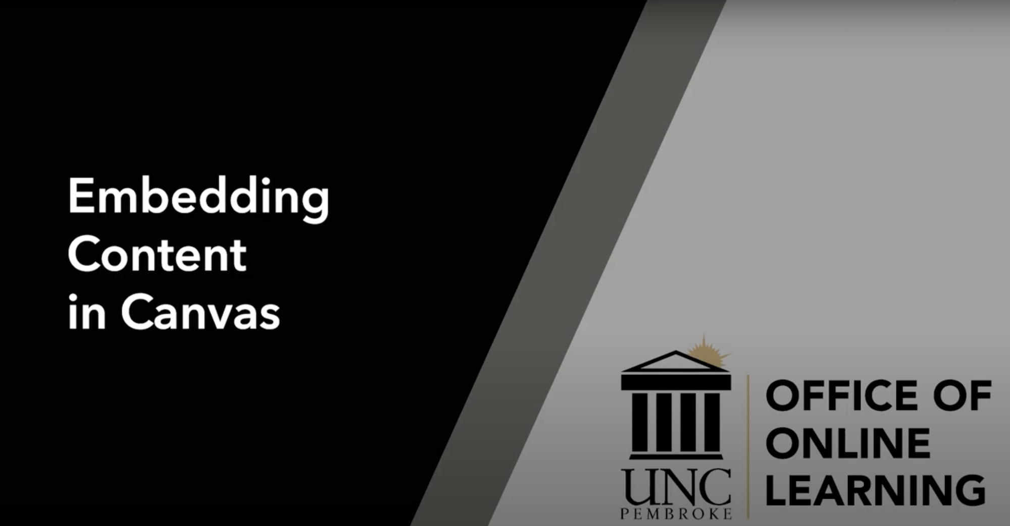 Embedding content in canvas youtube thumbnail