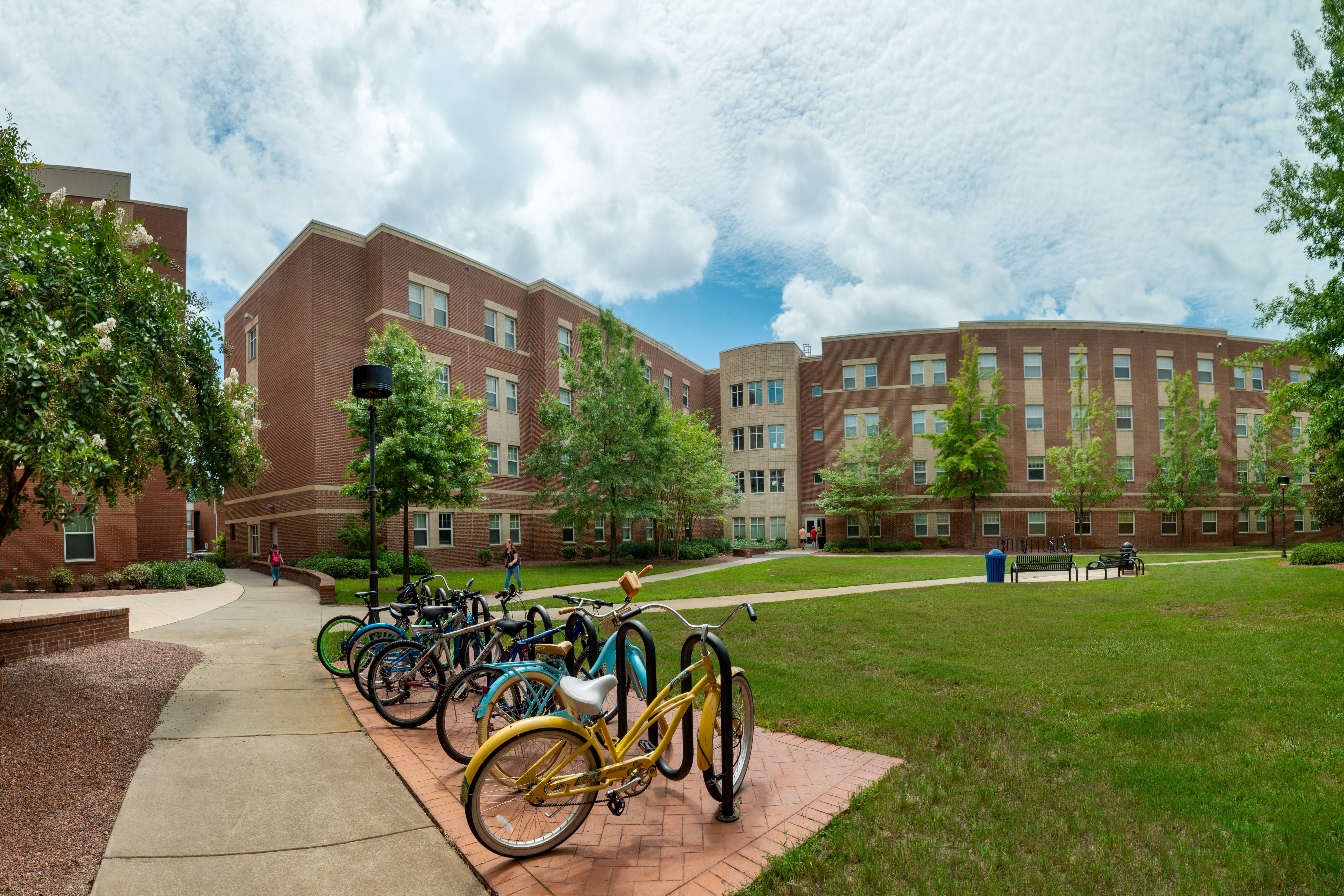 Exterior of Pine Hall