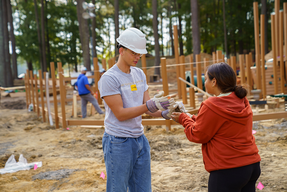 volunteer work UNC Pembroke