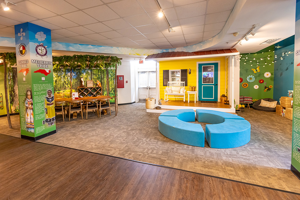 A view of the discovery center