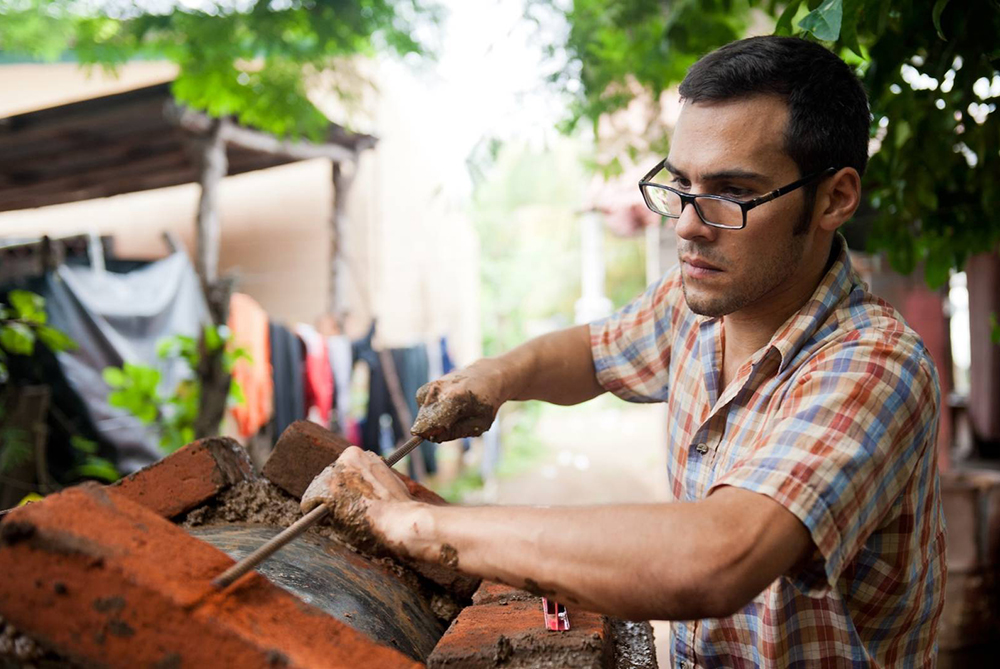 Guy doing peace corps