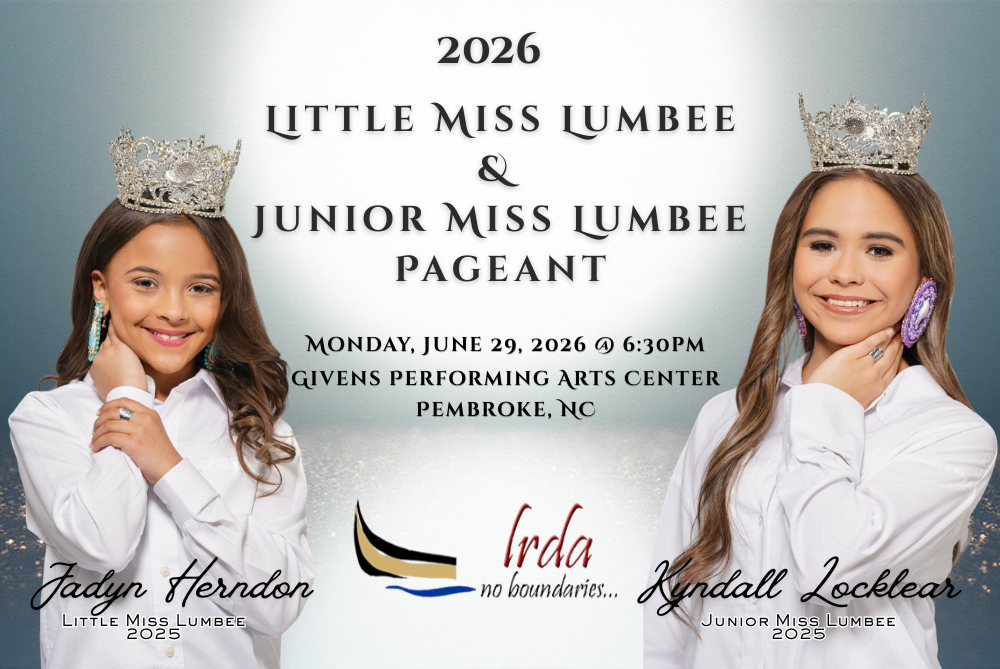 Little Miss & Junior Miss Lumbee pageant poster
