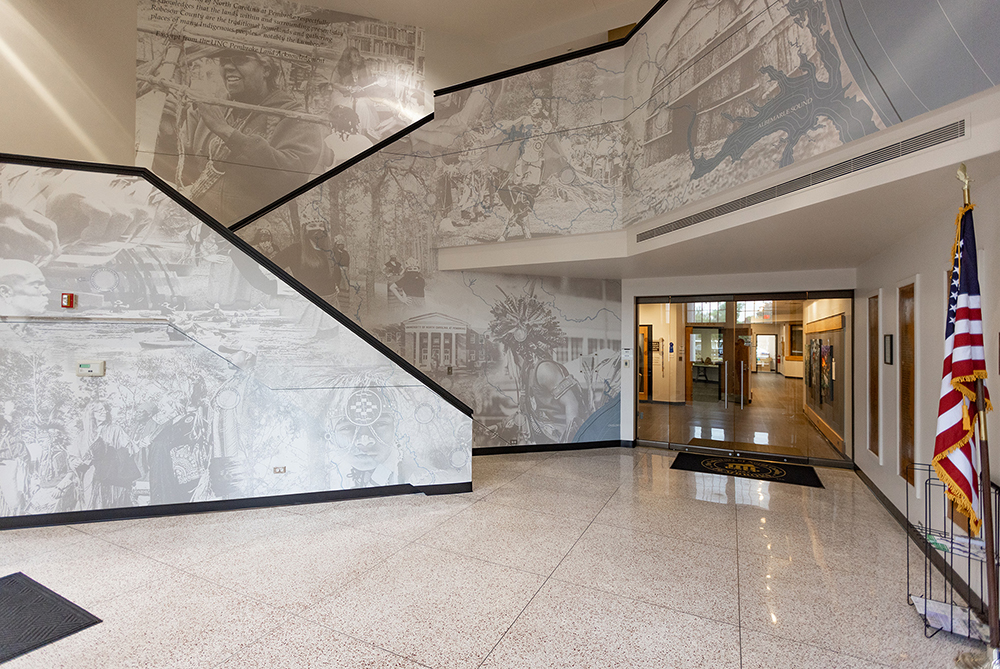 picture of old main uncp