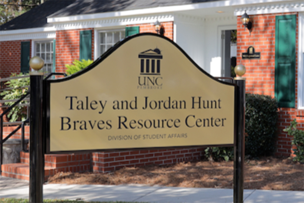 Taley & Jordan Hunt Rescource Center Sign
