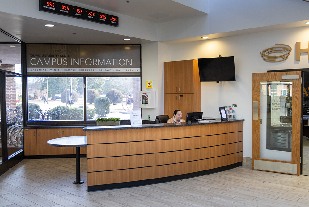 UNCP information station