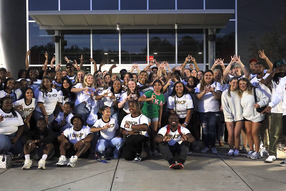 all greek life after a outing