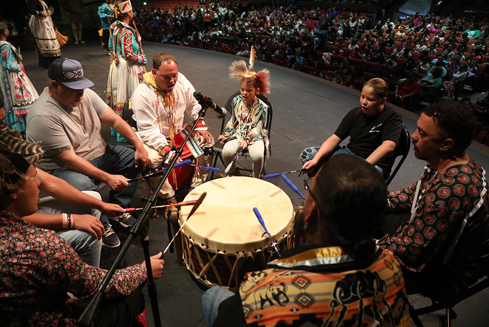 Lumbee Tribe Cultural Showcase drums