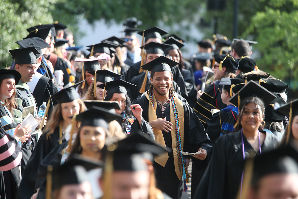 UNC Pembroke undergraduate commencement