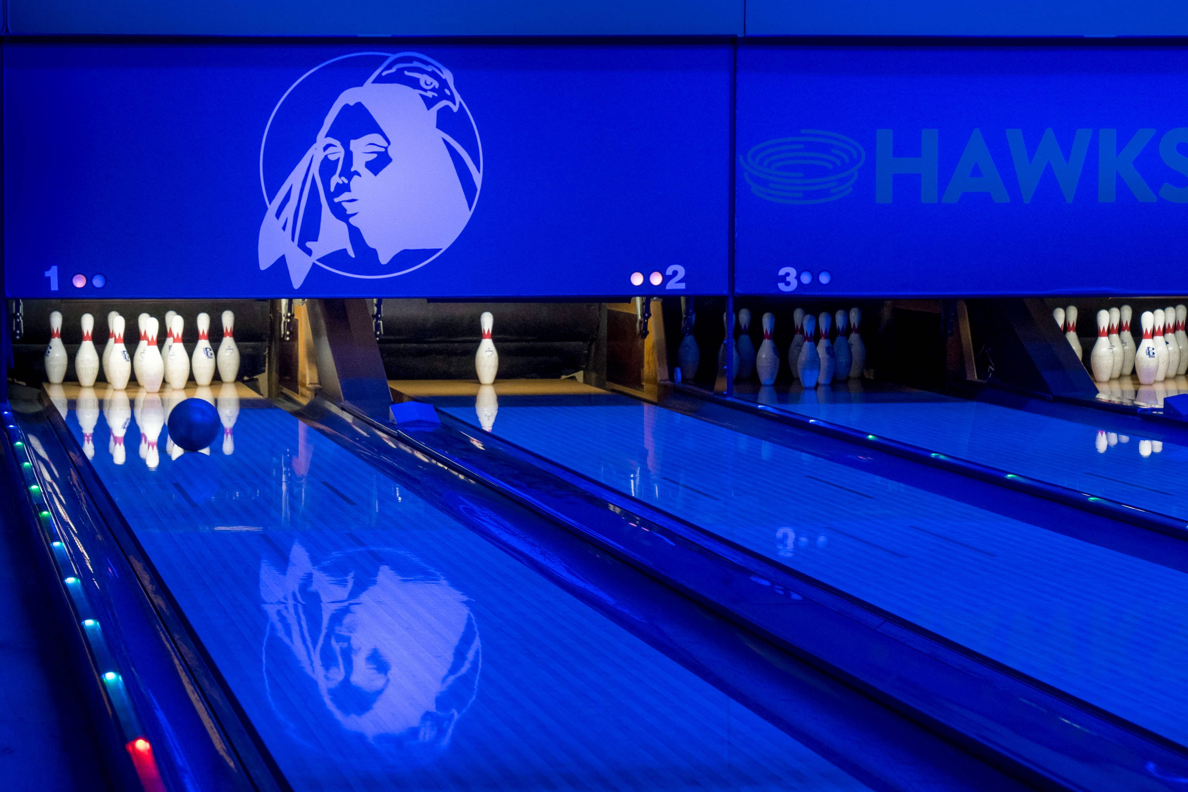 Bowling Lanes in the HawksNest