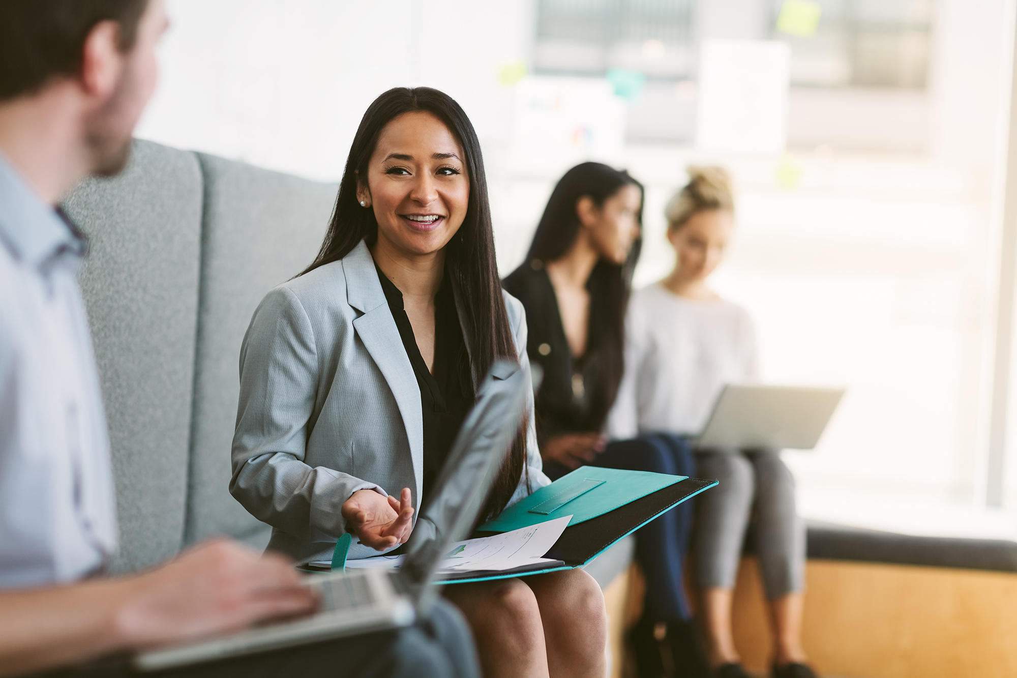 woman in business suit