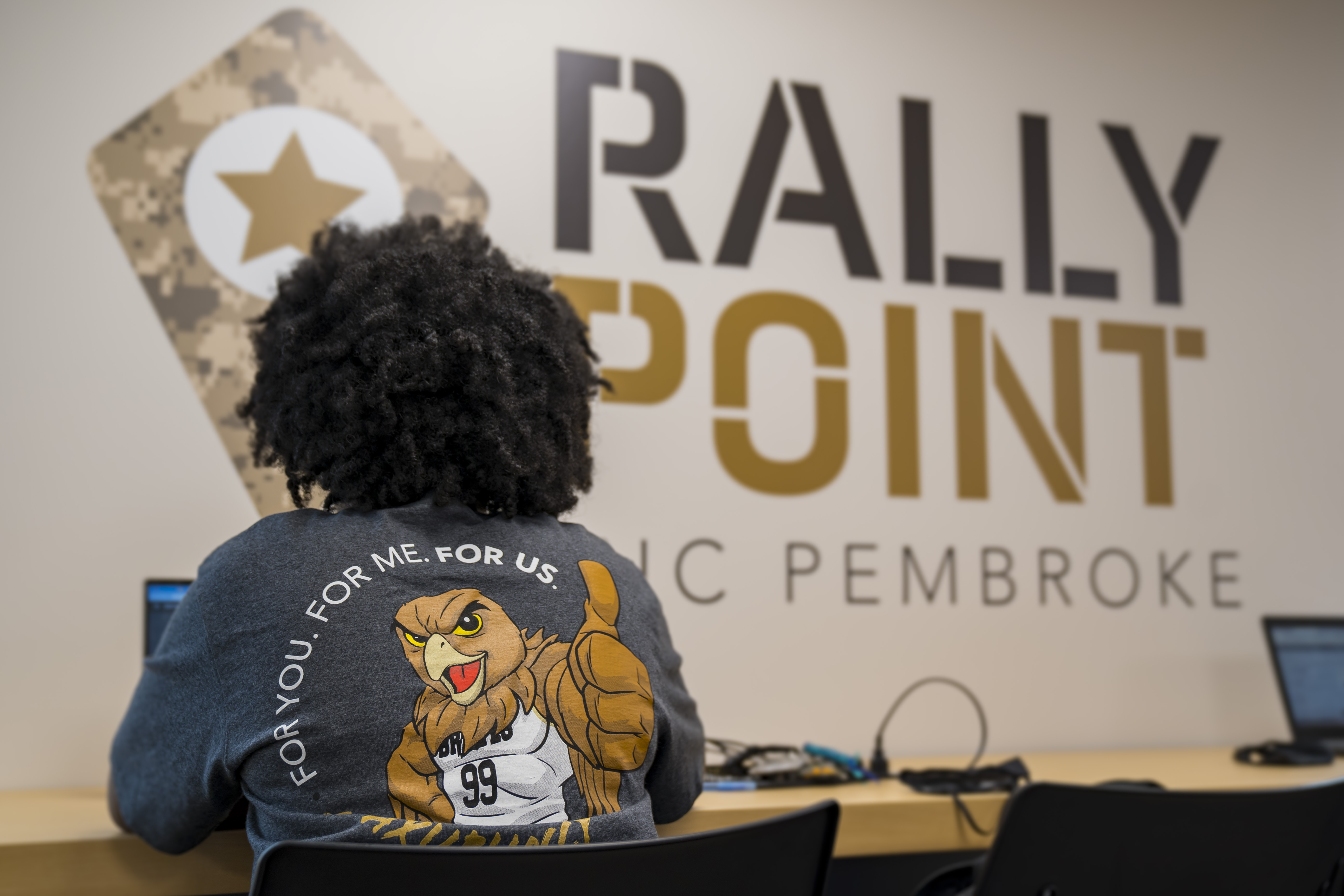 Rally Point on the second floor of Hickory Hall North