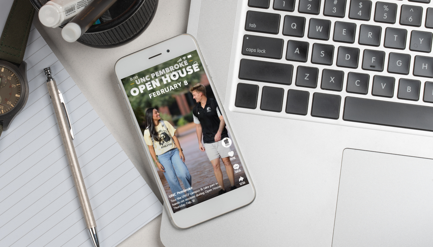 Digital advertisement UNCP